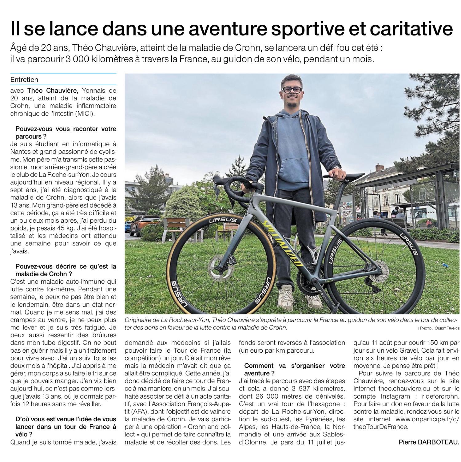 Article Ouest France